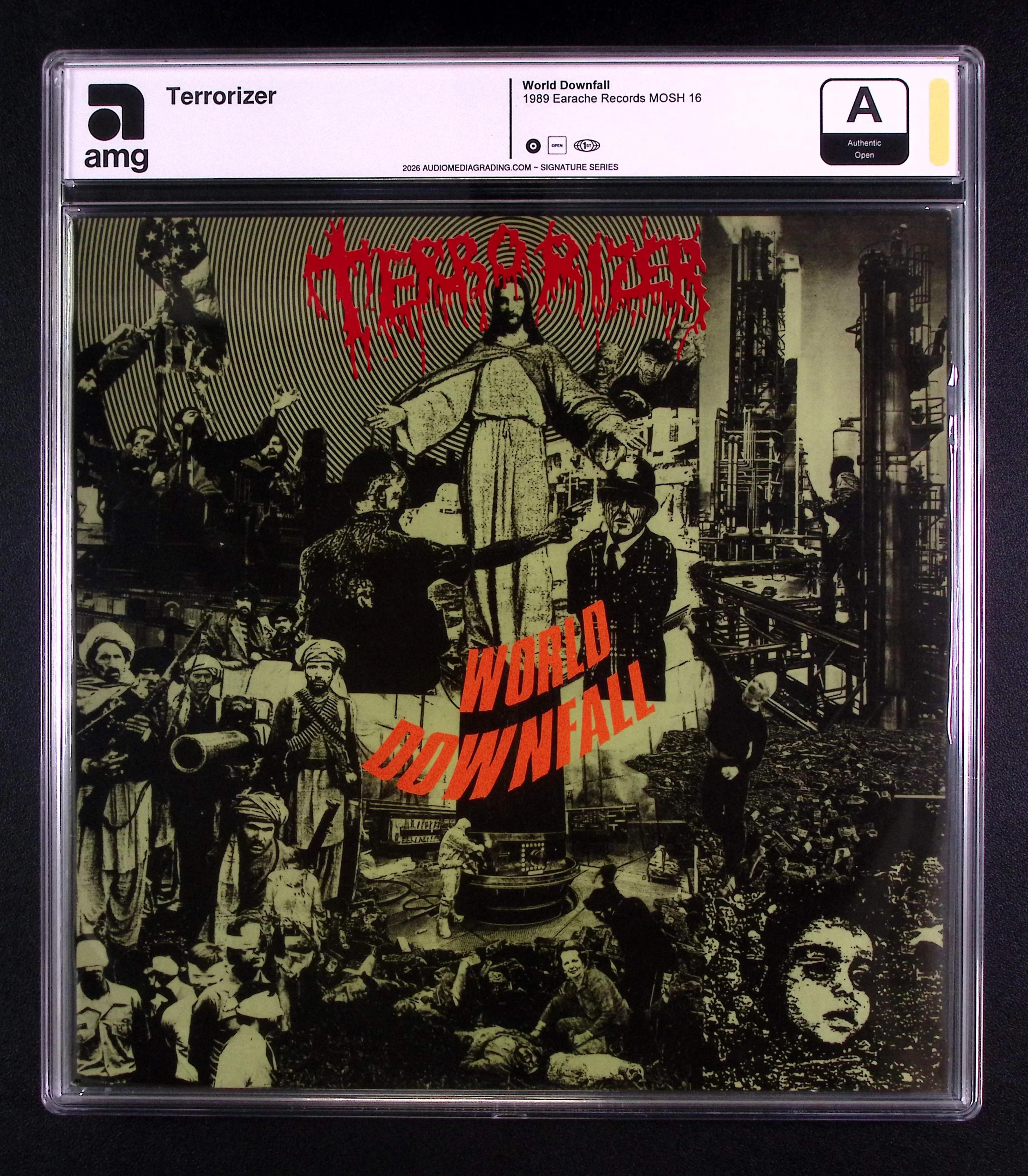 Terrorizer World Downfall OG LP front